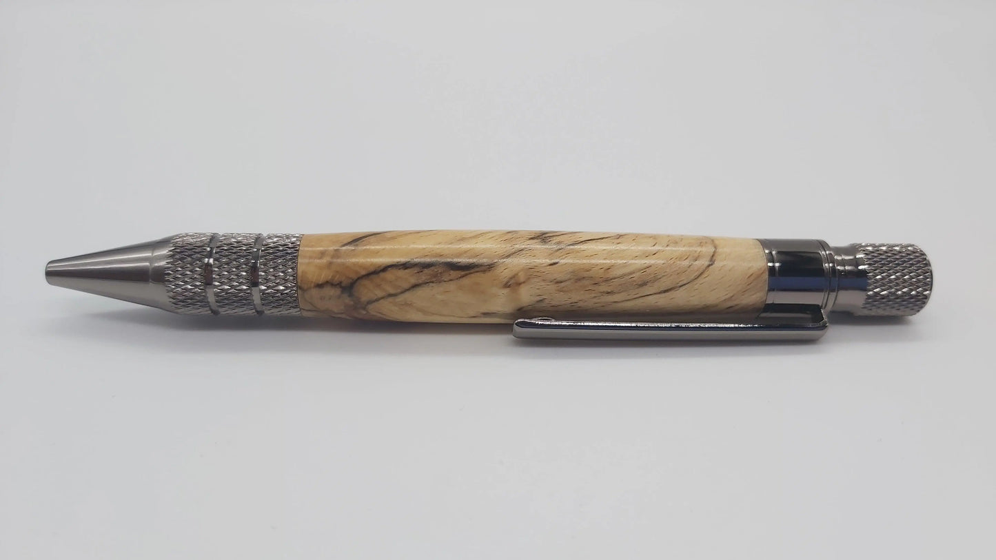 Buckland Abbey Spalted Cherry - ballpoint pen DevonPens