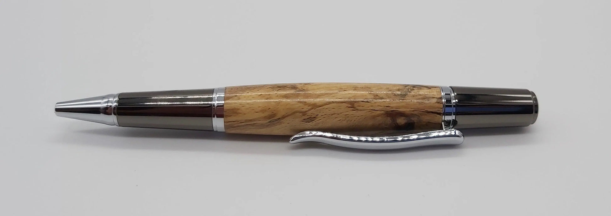 Buckland Abbey Spalted Cherry ballpoint pen DevonPens