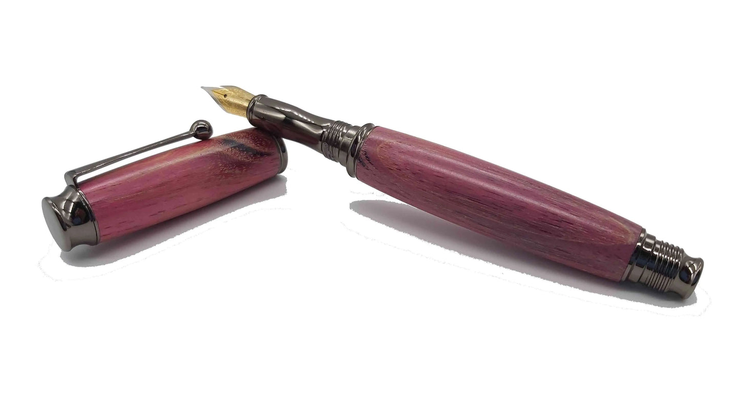 Cotehele House dyed Ash -  Fountain pen. DevonPens