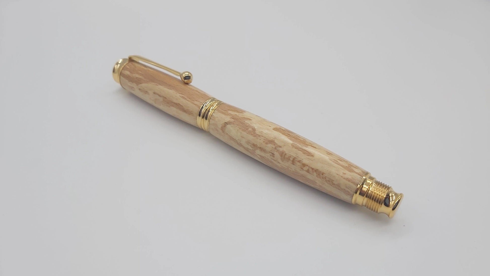 Cotehele House spalted beech -  Fountain pen. DevonPens