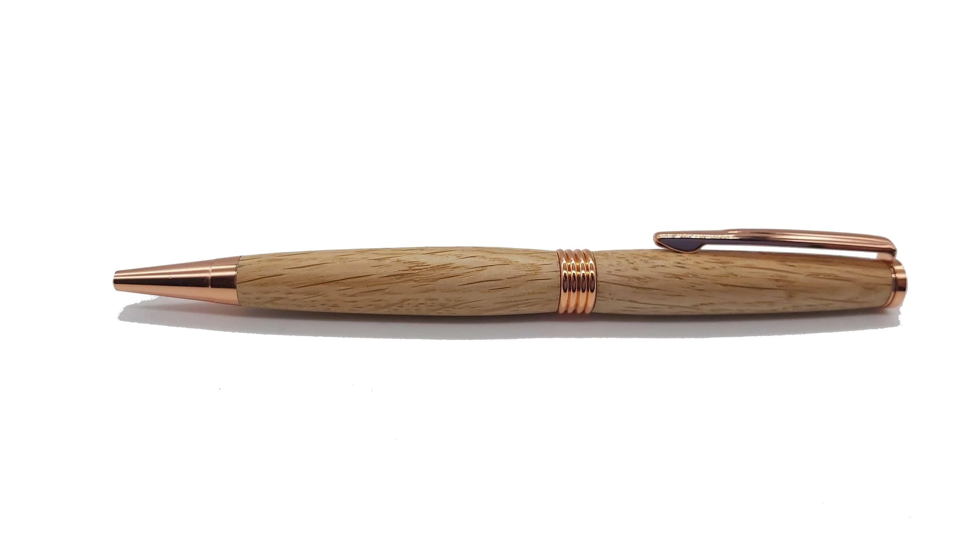 Cotehele Oak ballpoint twist pen DevonPens