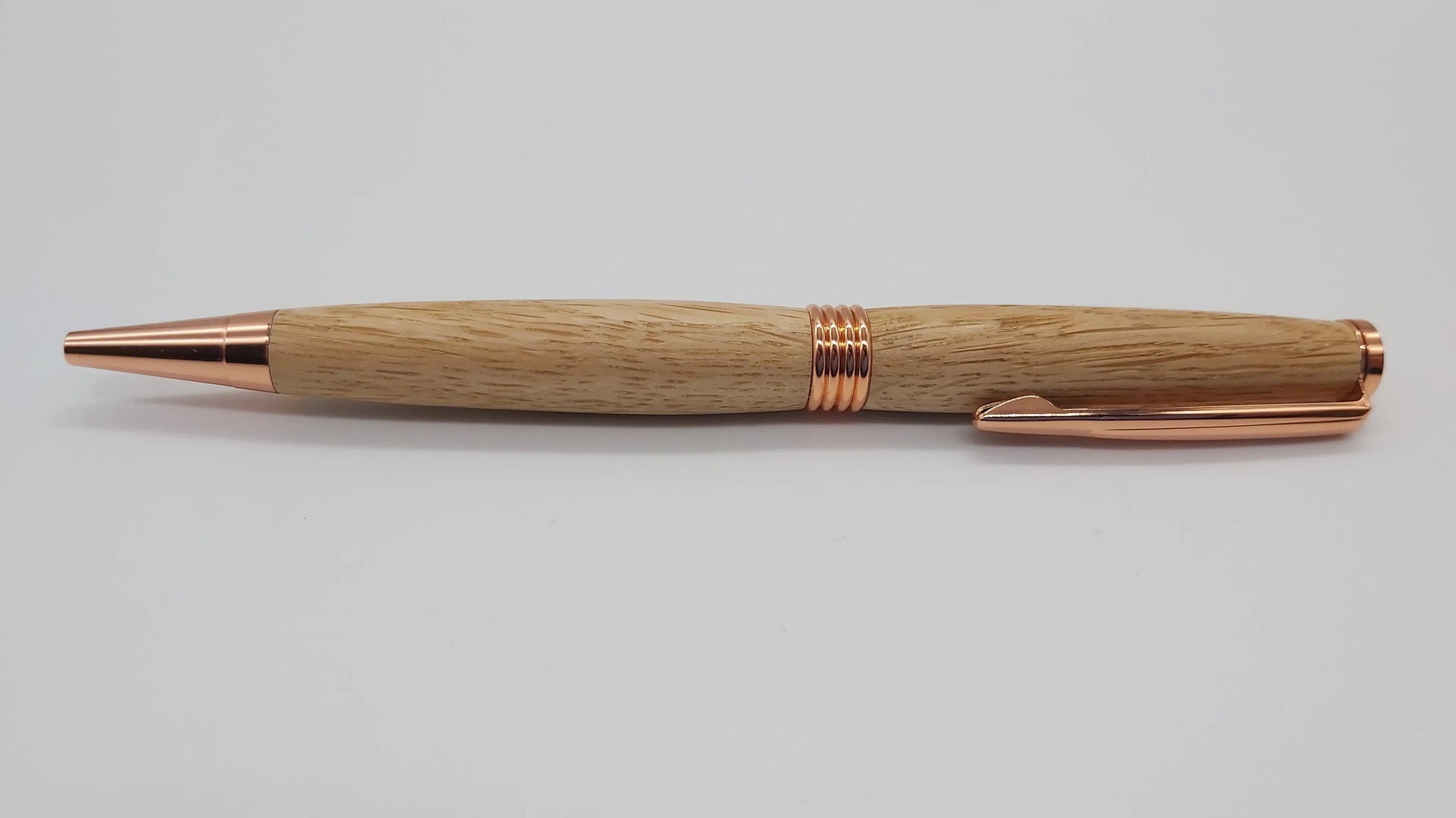 Cotehele Oak ballpoint twist pen DevonPens