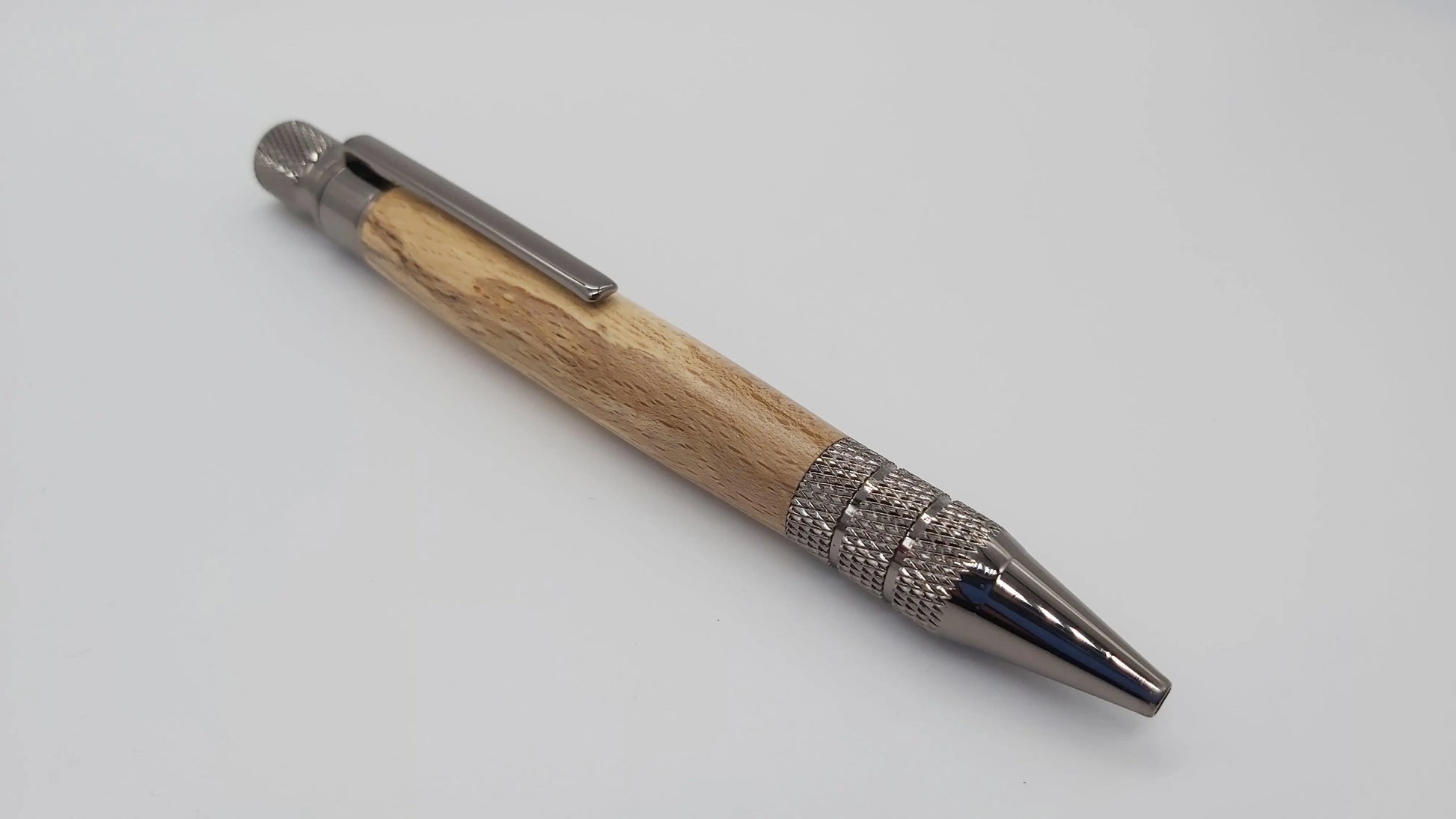 Cotehele spalted Beech ballpoint pen DevonPens