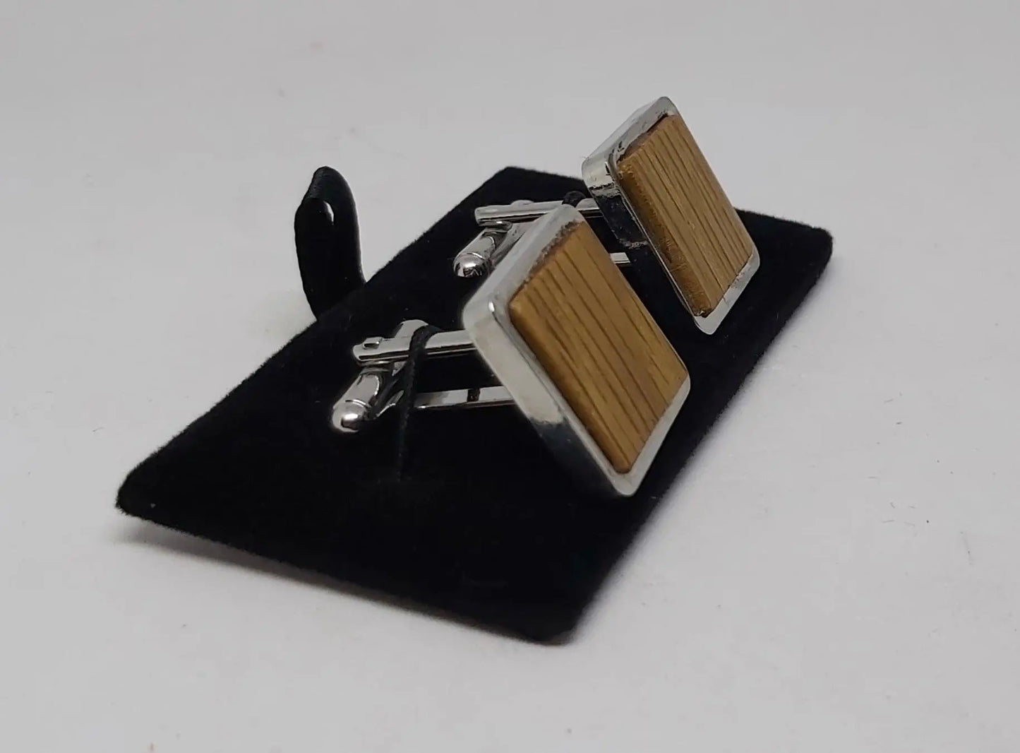 Cuff Links in Oak taken from HMS Victory DevonPens