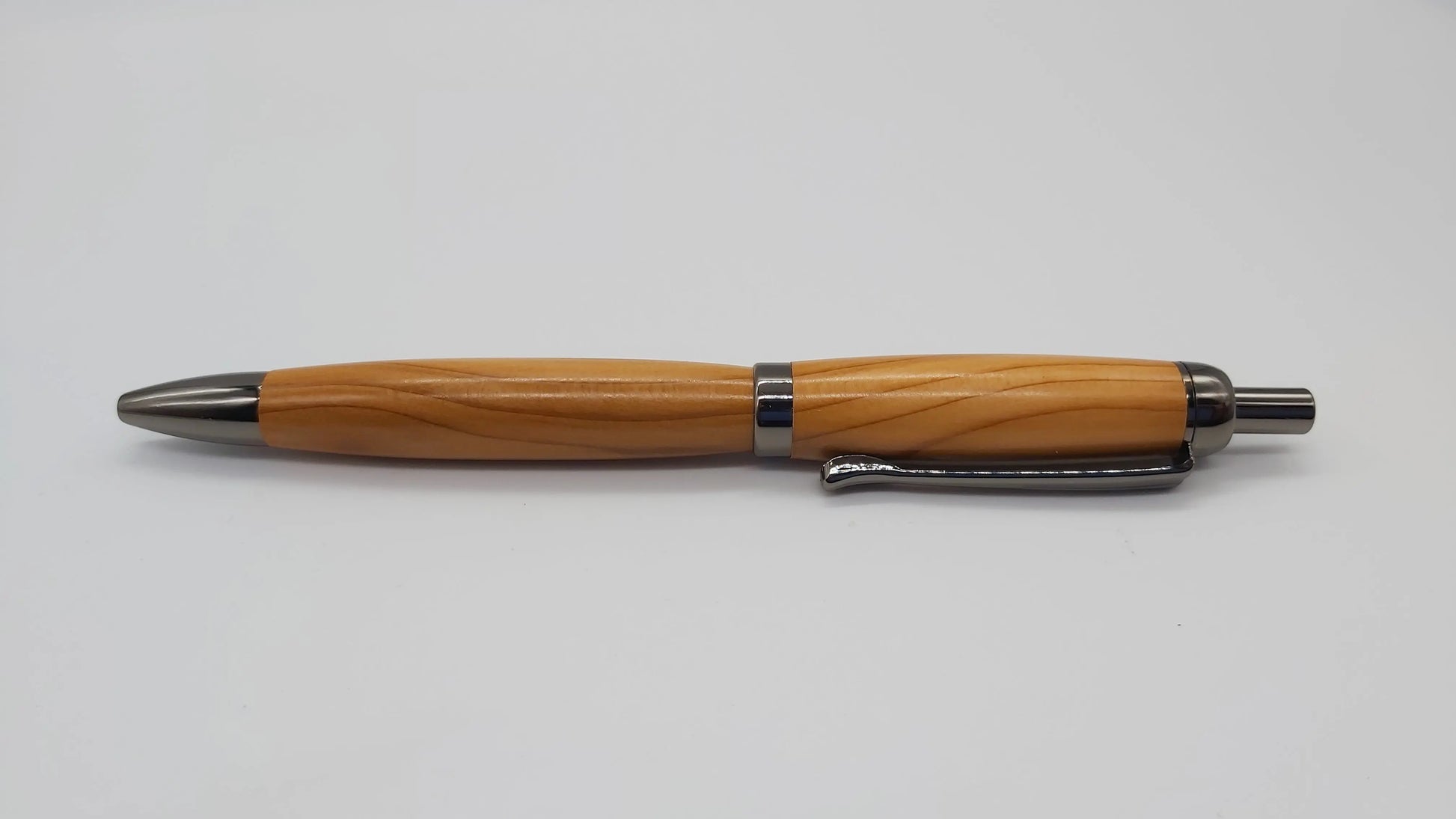 Dartmoor ballpoint click pen handmade in Elm DevonPens