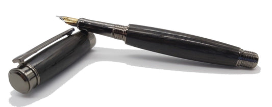 Fountain pen in Ancient English Bog Oak DevonPens