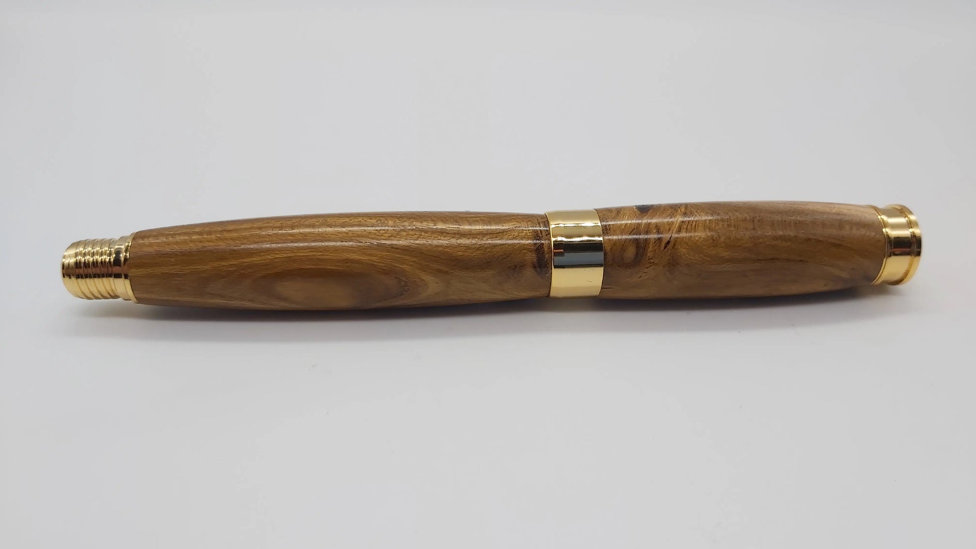 Fountain pen in Dartmoor Laburnum. DevonPens