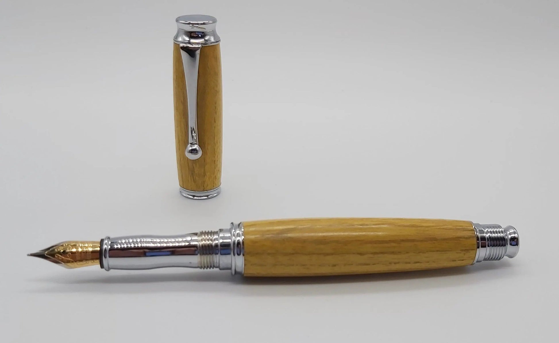 Fountain pen in Mulberry from Saltram House Plymouth DevonPens