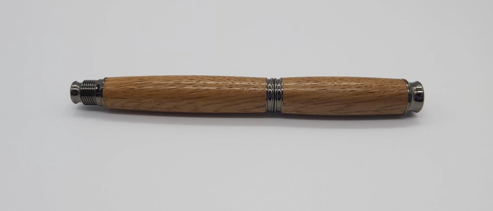 Fountain pen in Oak from National trust property Lanhydrock DevonPens