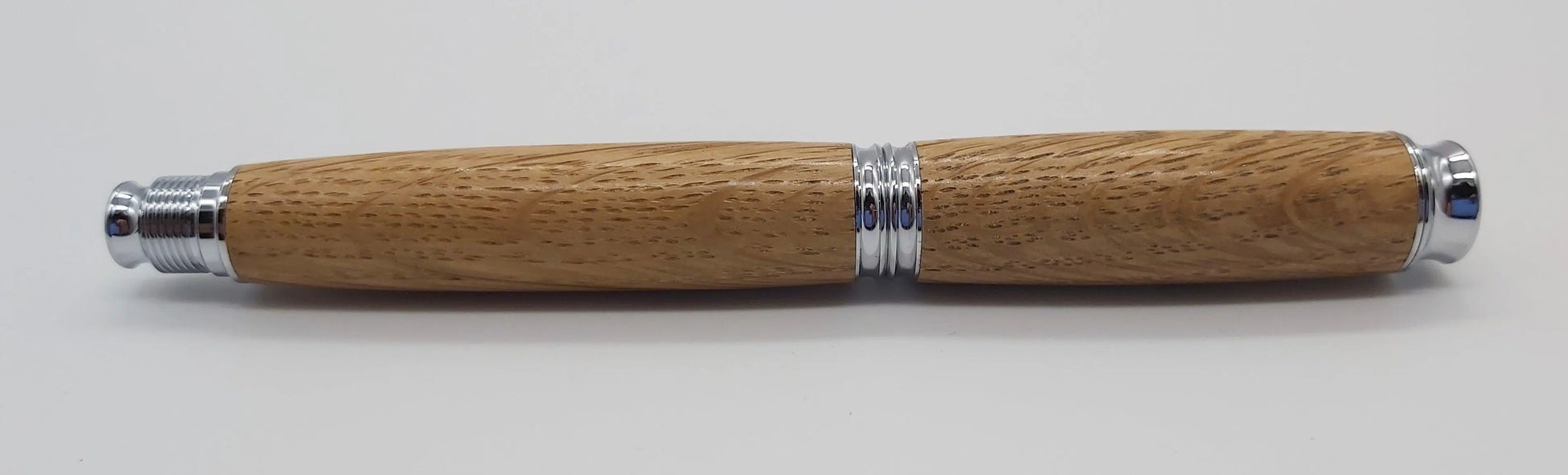 Fountain pen in Oak from Saltram House Plymouth DevonPens