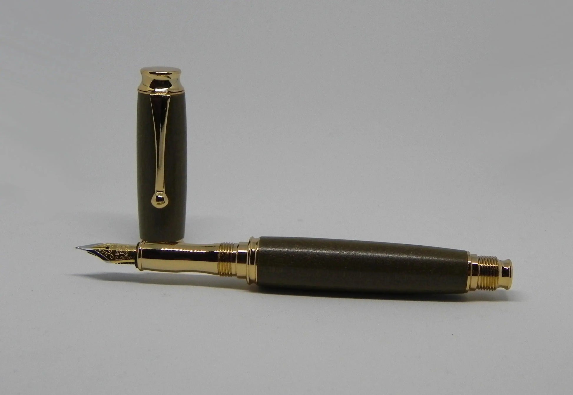 Fountain pen in Tulip wood from Saltram House Plymouth DevonPens