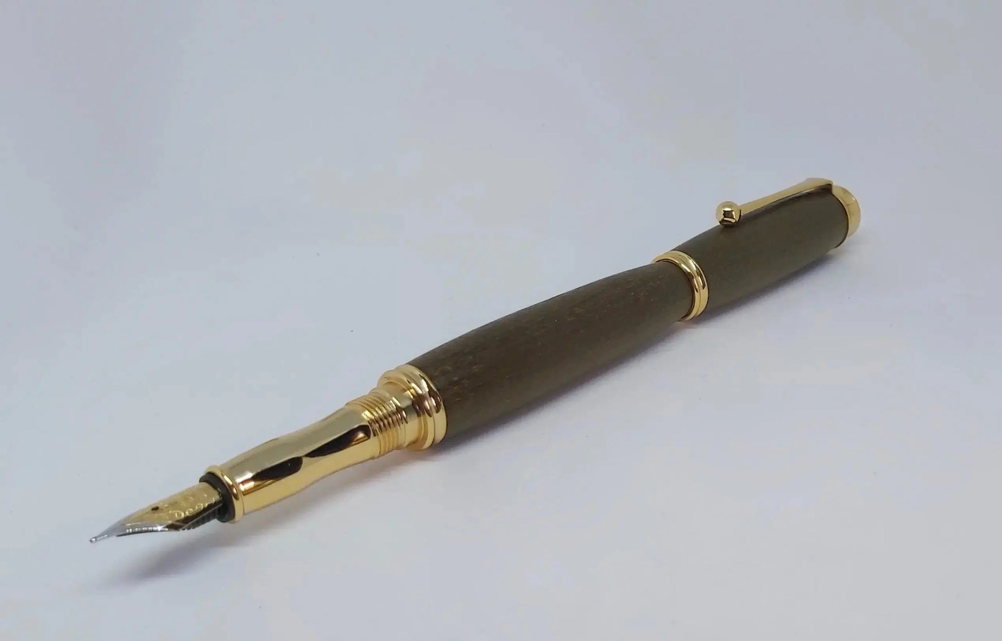 Fountain pen in Tulip wood from Saltram House Plymouth DevonPens