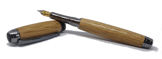 Gloucester Cathedral Oak Handmade Fountain pen DevonPens