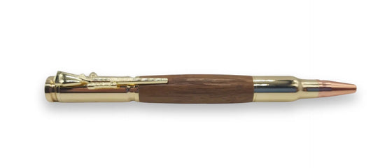 HMS Britannia Teak - lock 'n' load ballpoint pen DevonPens