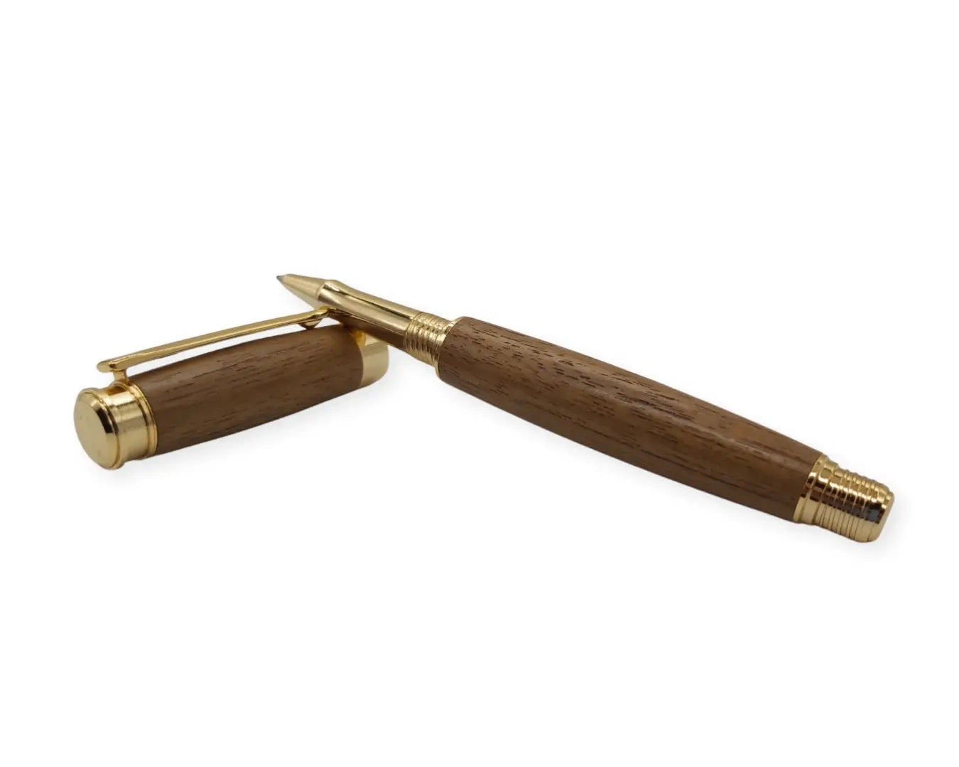 HMS Britannia Teak Rollerball pen DevonPens