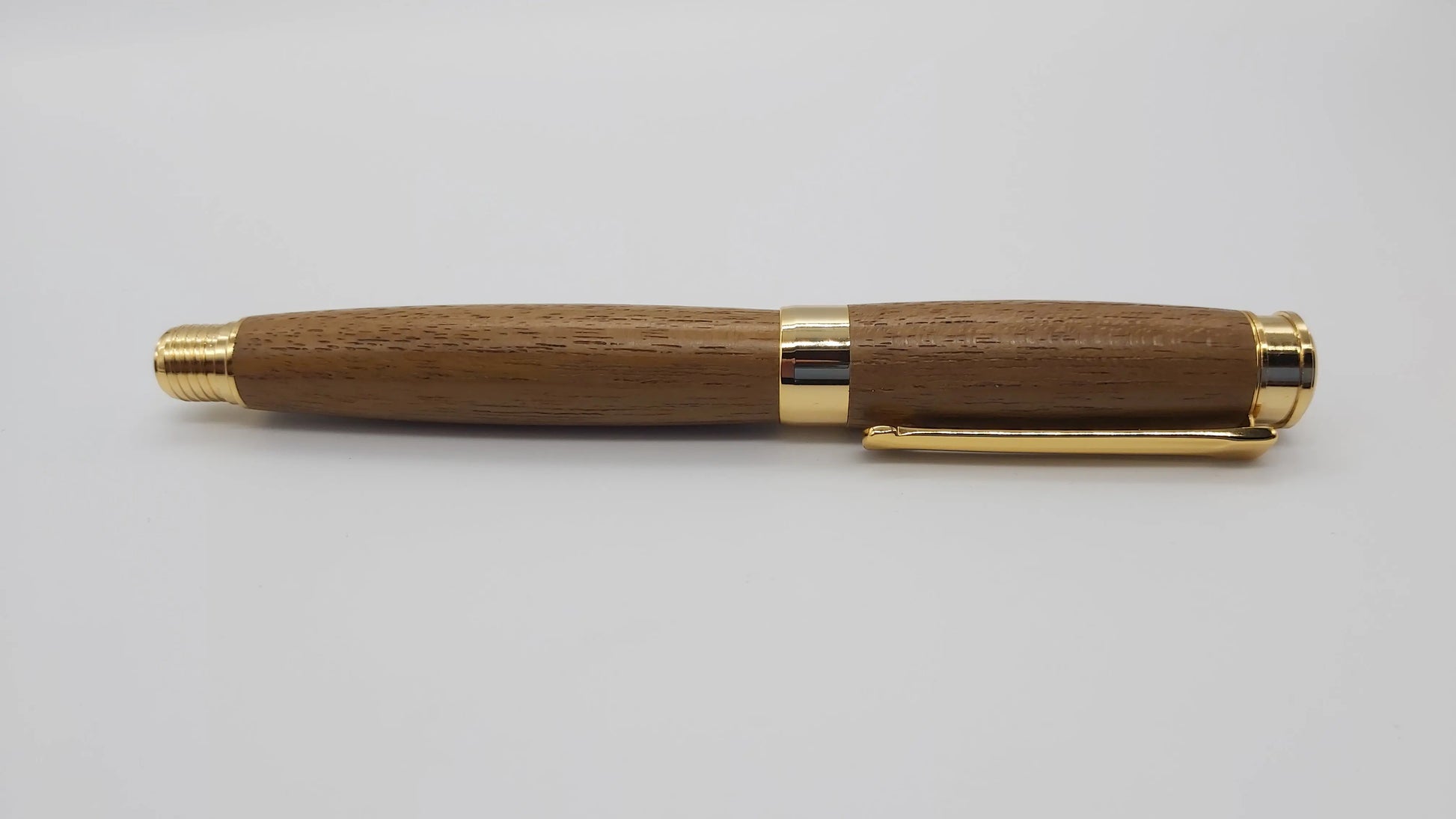 HMS Britannia Teak Rollerball pen DevonPens