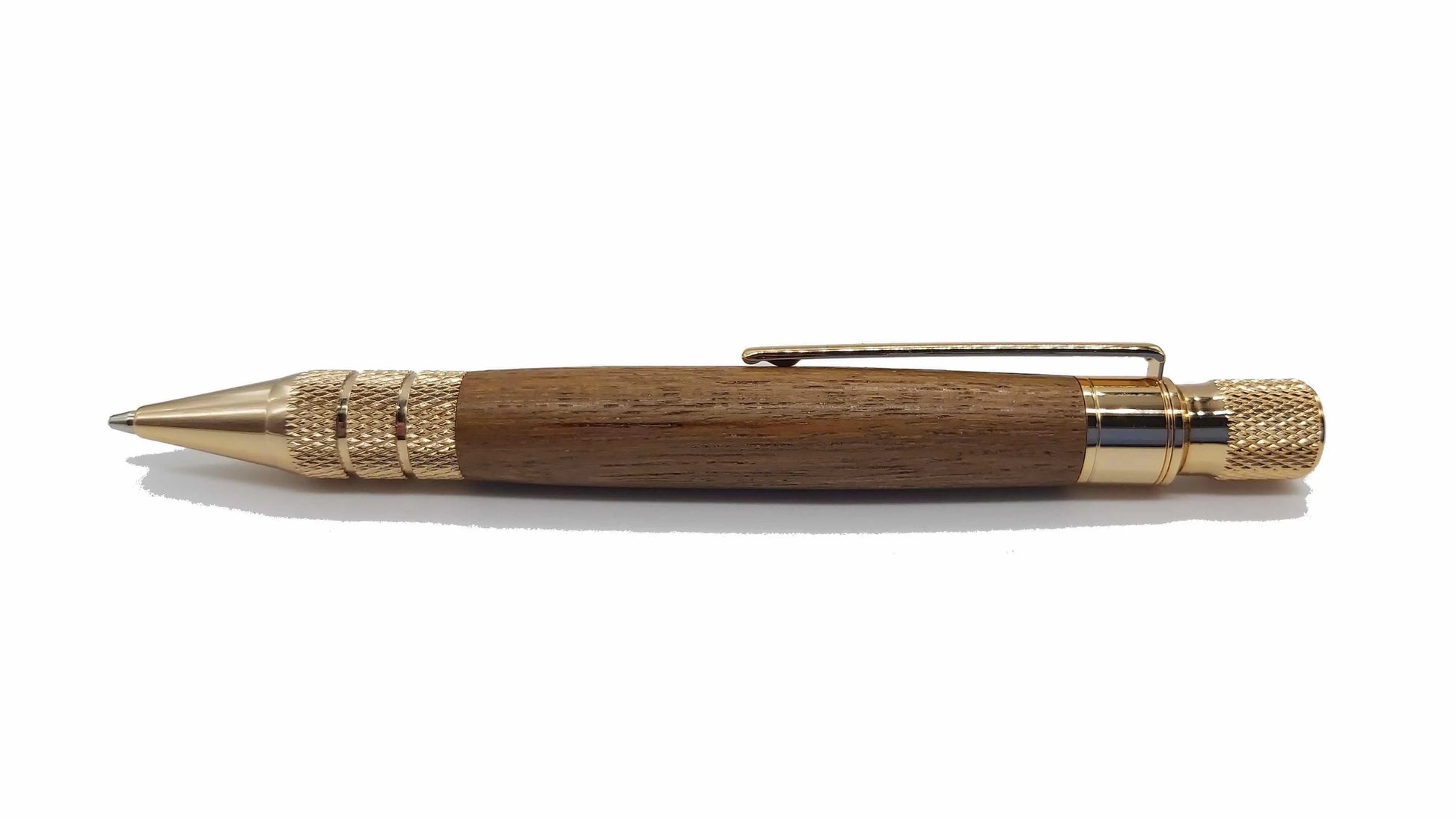 HMS Hermes Teak - mechanical pencil. DevonPens