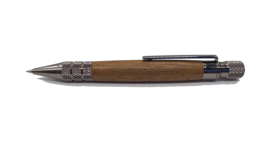 HMS Hermes Teak - mechanical pencil. DevonPens