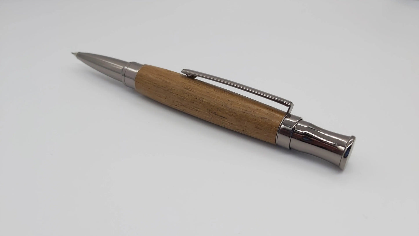 HMS Hermes Teak - mechanical pencil. DevonPens