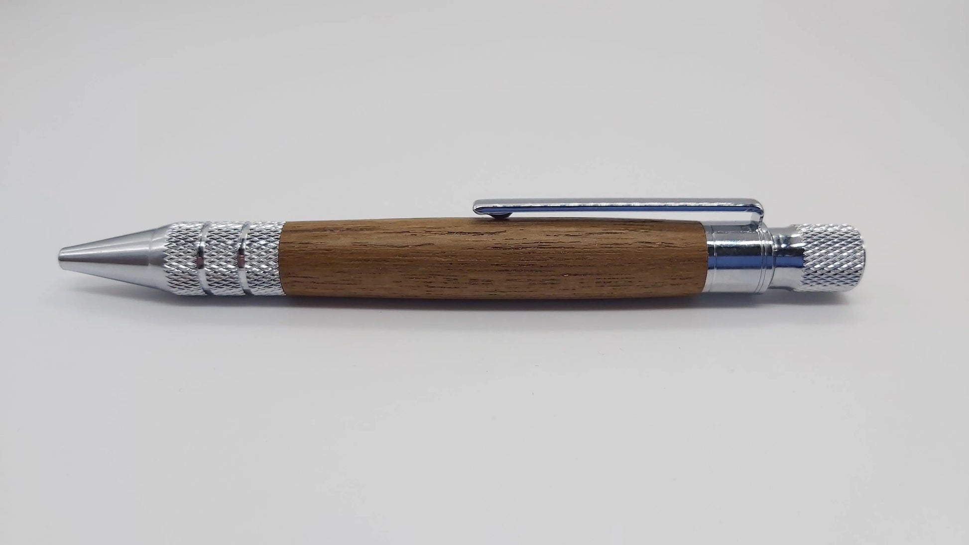 HMS Hermes Teak ballpoint pen. DevonPens