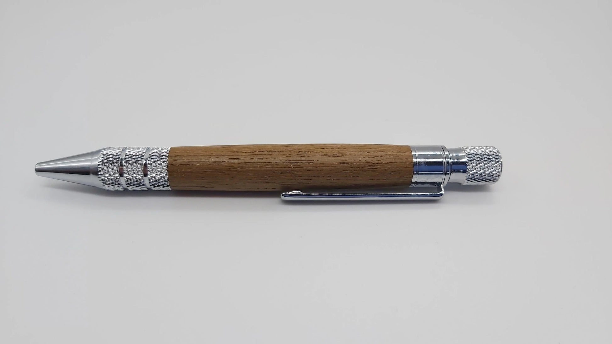 HMS Hermes Teak ballpoint pen. DevonPens