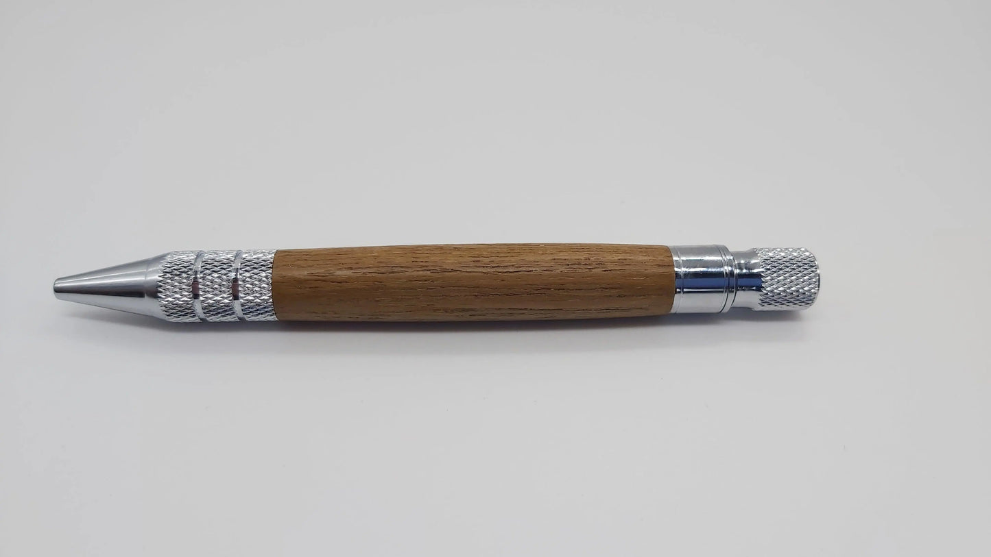 HMS Hermes Teak ballpoint pen. DevonPens