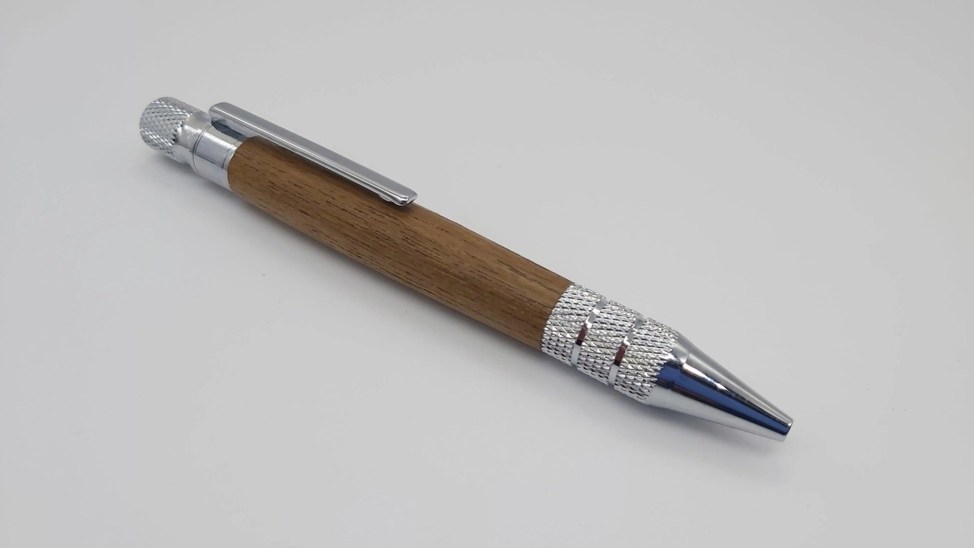 HMS Hermes Teak ballpoint pen. DevonPens