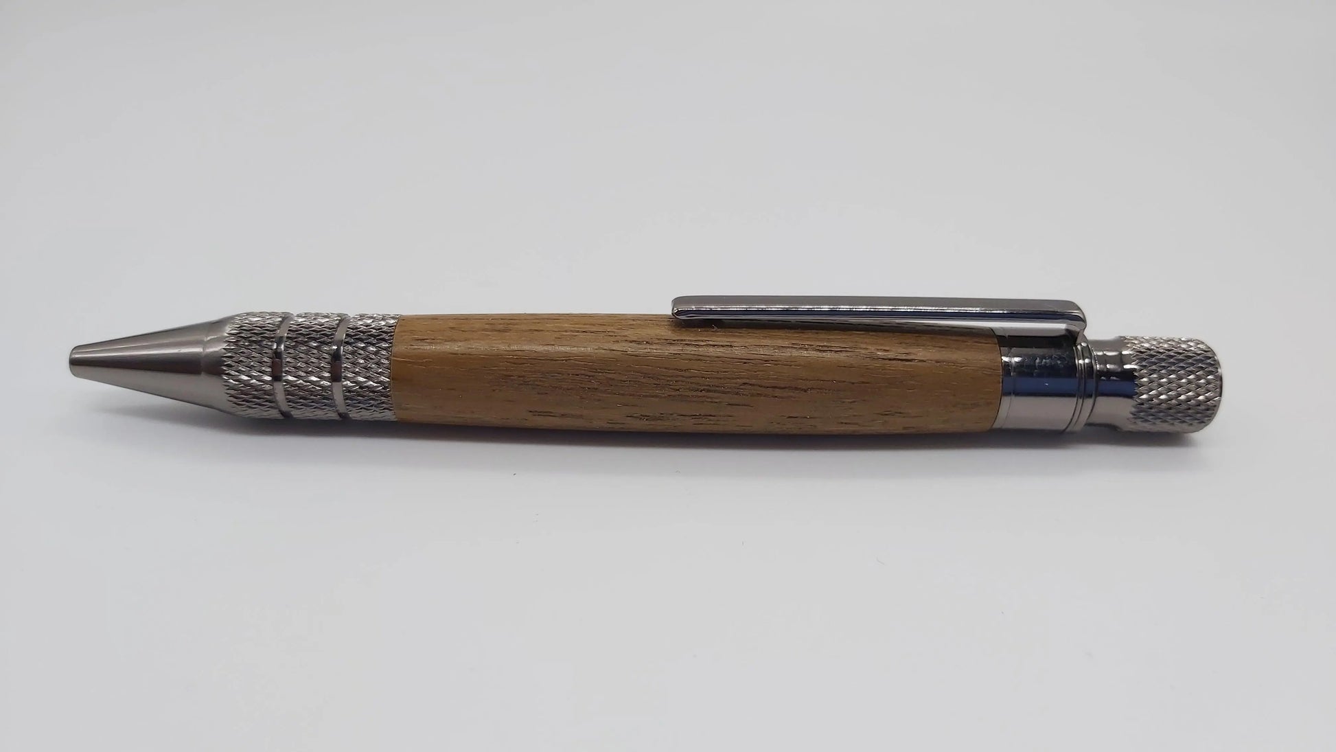 HMS Hermes Teak ballpoint pen. DevonPens