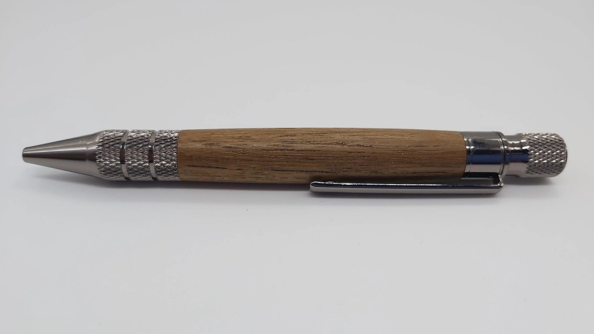 HMS Hermes Teak ballpoint pen. DevonPens