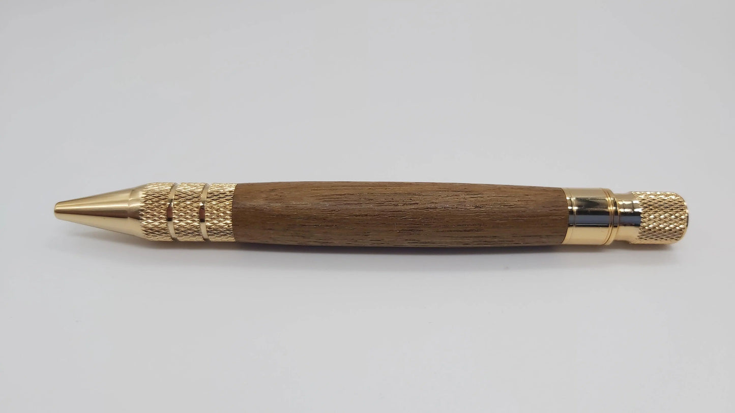 HMS Hermes Teak ballpoint pen. DevonPens