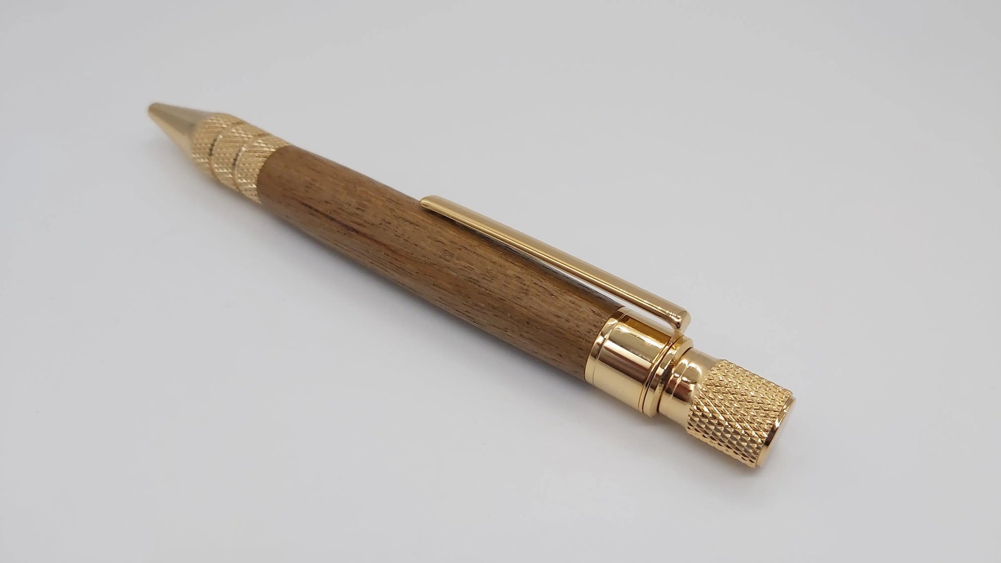 HMS Hermes Teak ballpoint pen. DevonPens