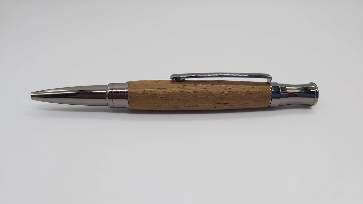 HMS Hermes Teak ballpoint pen. DevonPens