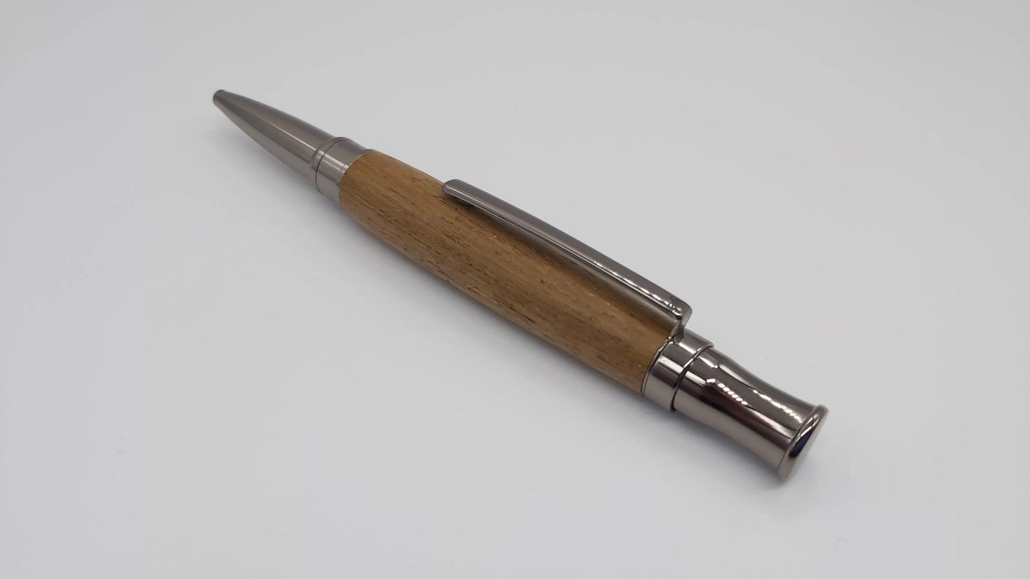 HMS Hermes Teak ballpoint pen. DevonPens