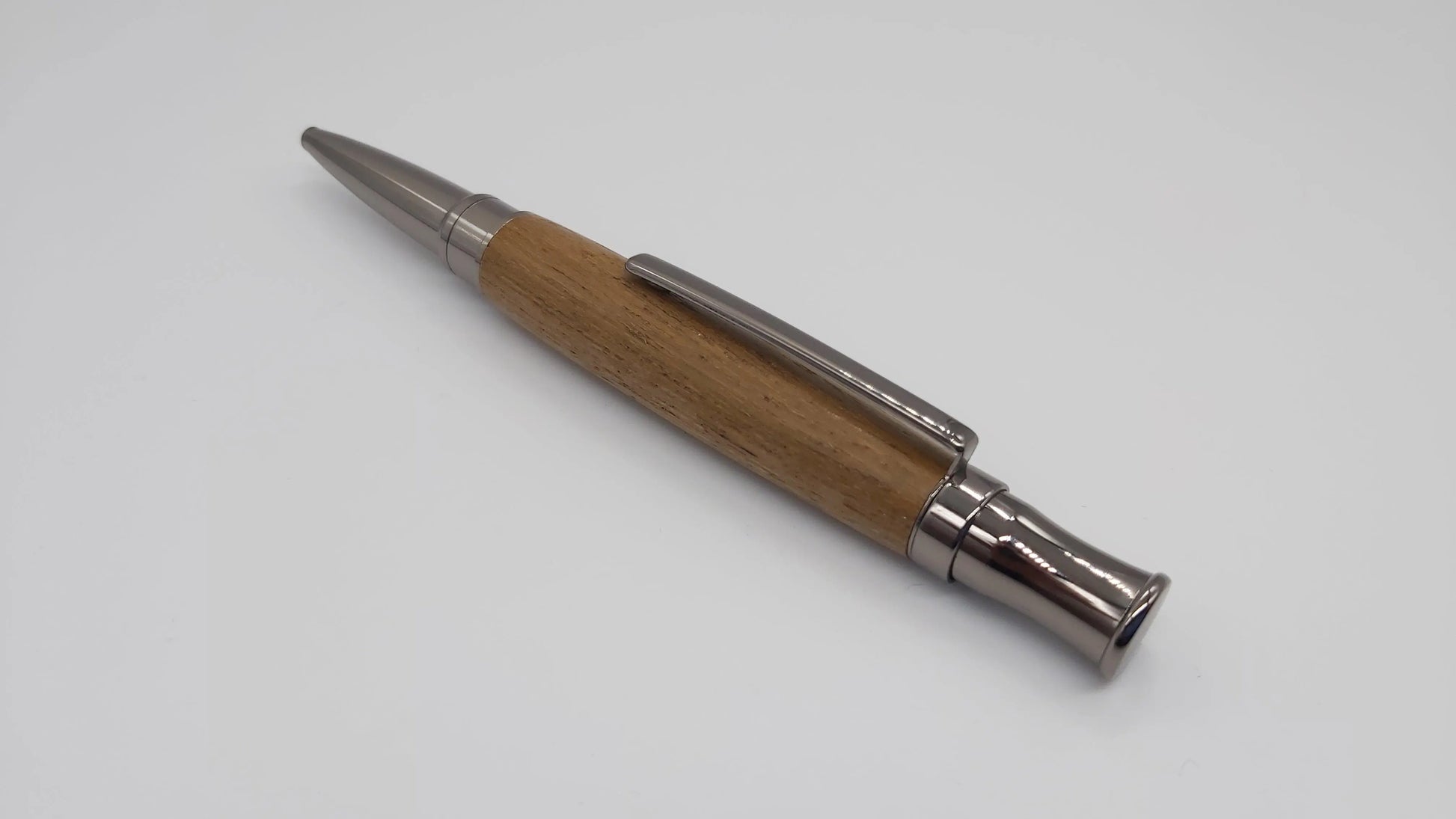 HMS Hermes Teak ballpoint pen. DevonPens