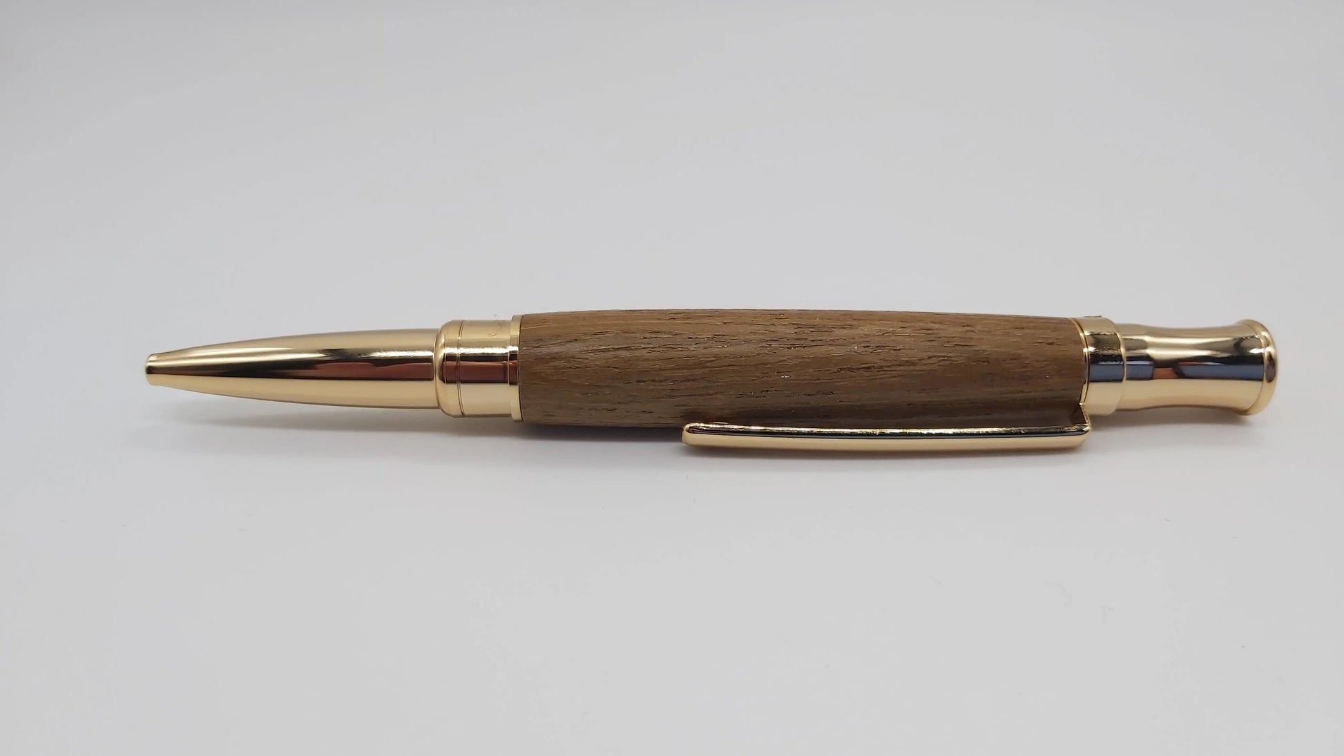 HMS Hermes Teak ballpoint pen. DevonPens