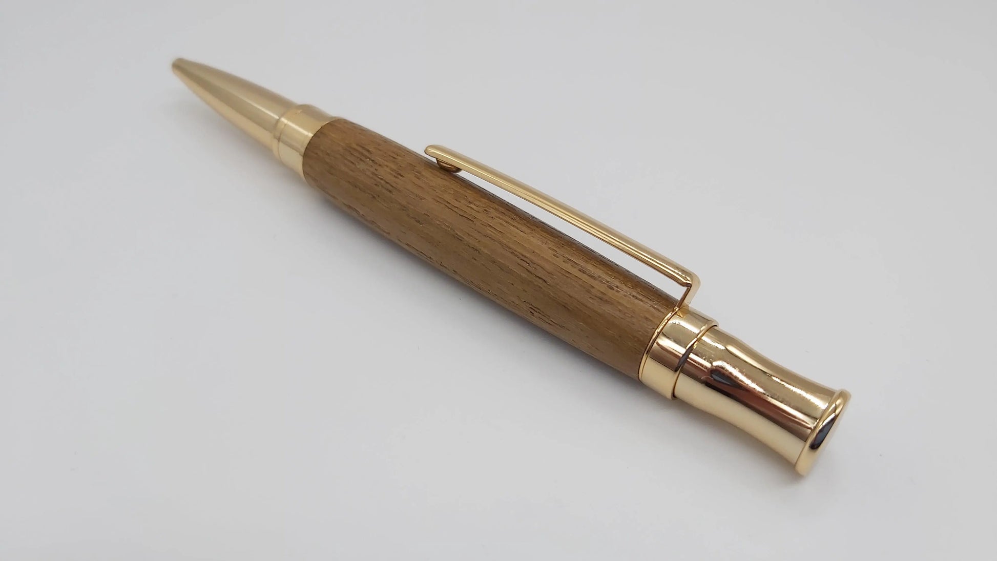 HMS Hermes Teak ballpoint pen. DevonPens