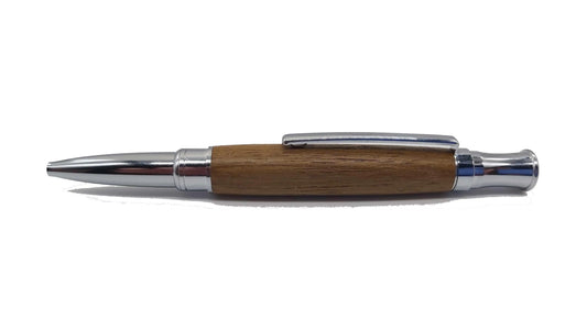 HMS Hermes Teak ballpoint pen. DevonPens