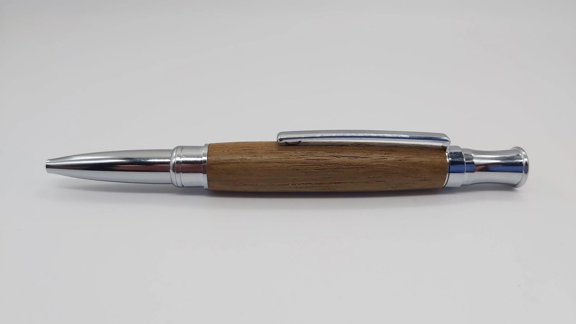 HMS Hermes Teak ballpoint pen. DevonPens