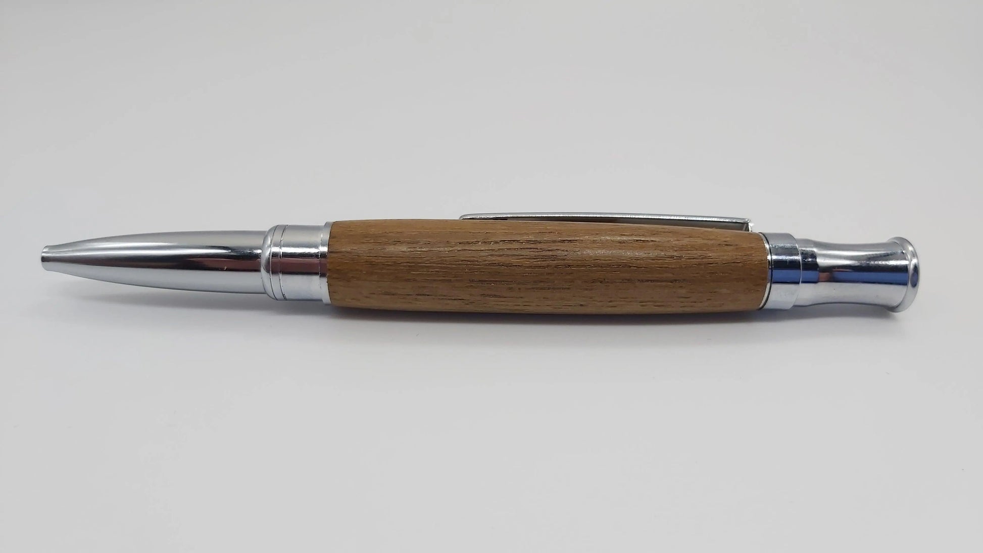 HMS Hermes Teak ballpoint pen. DevonPens