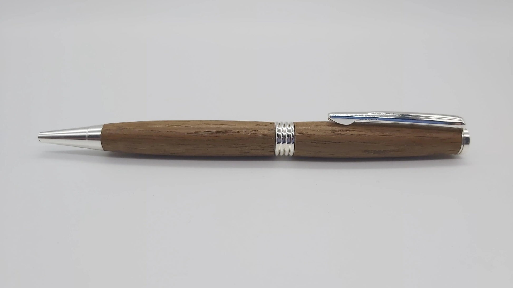 HMS Hermes Teak ballpoint pen. DevonPens