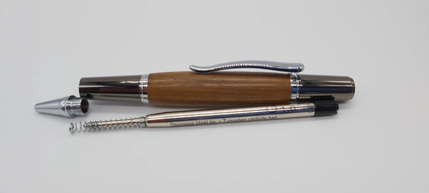 HMS Terrible - Teak ballpoint pen DevonPens