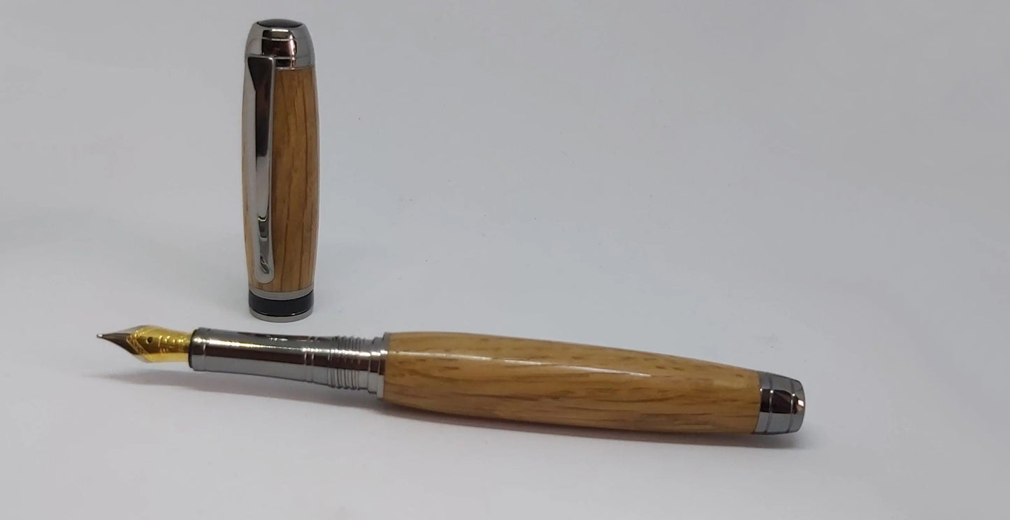 HMS Victory salvaged Oak - fountain pen DevonPens