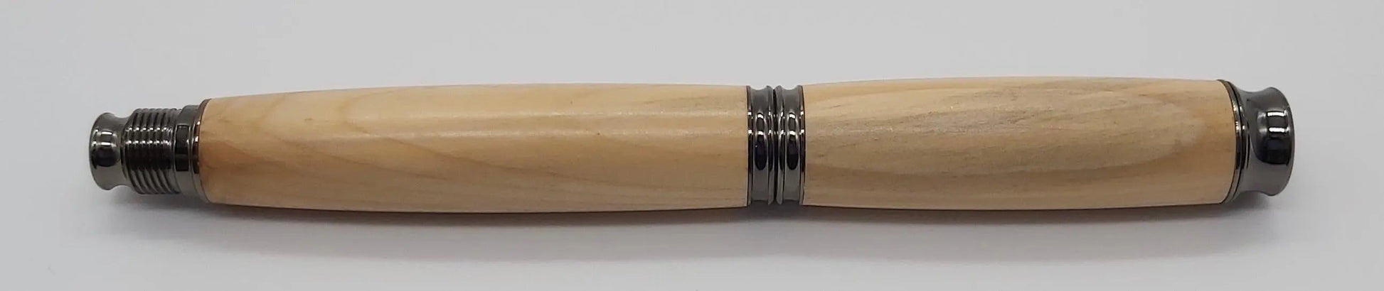 Handmade pen - Rollerball in Yew from National trust property Stourhead DevonPens