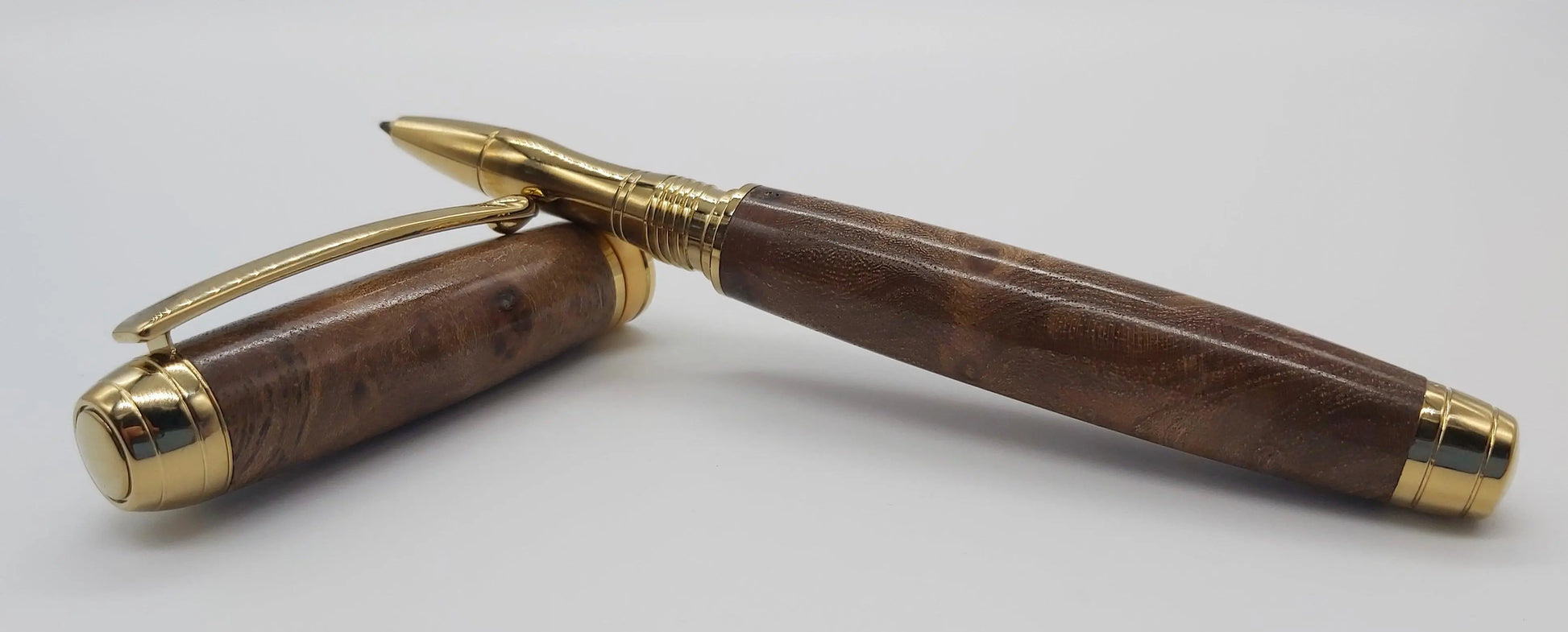 Irish Burr Elm Rollerball pen DevonPens