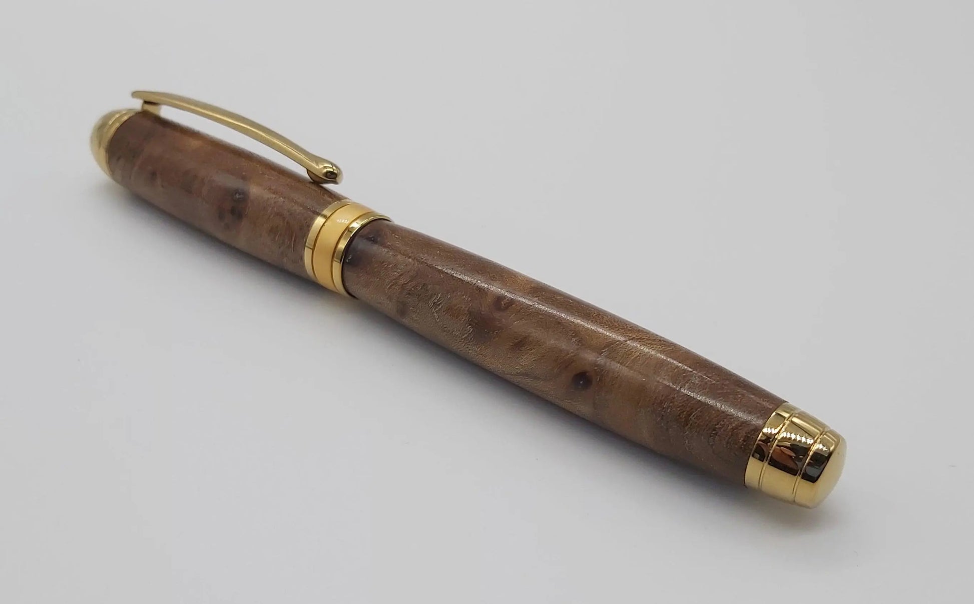 Irish Burr Elm Rollerball pen DevonPens