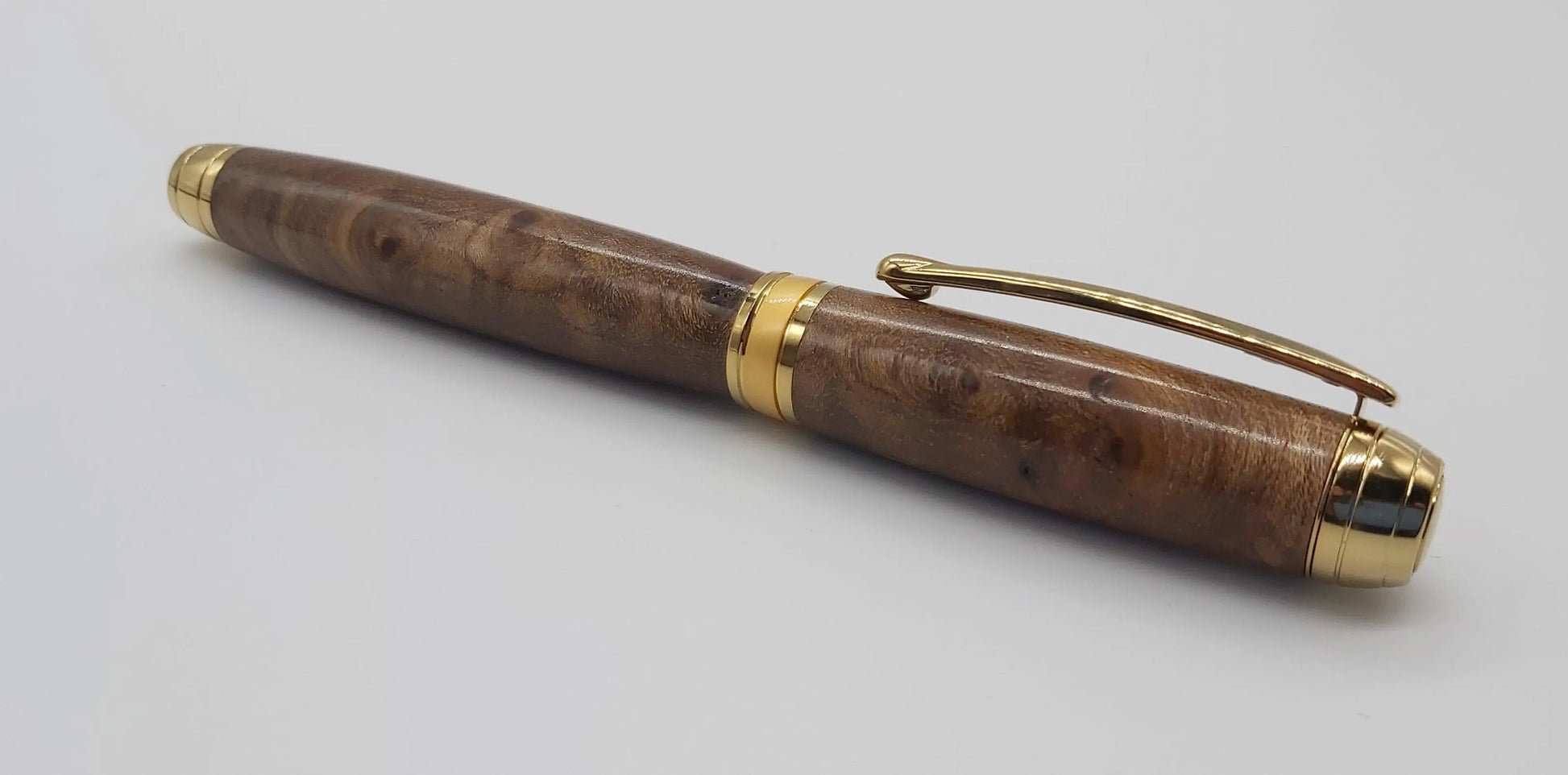 Irish Burr Elm Rollerball pen DevonPens