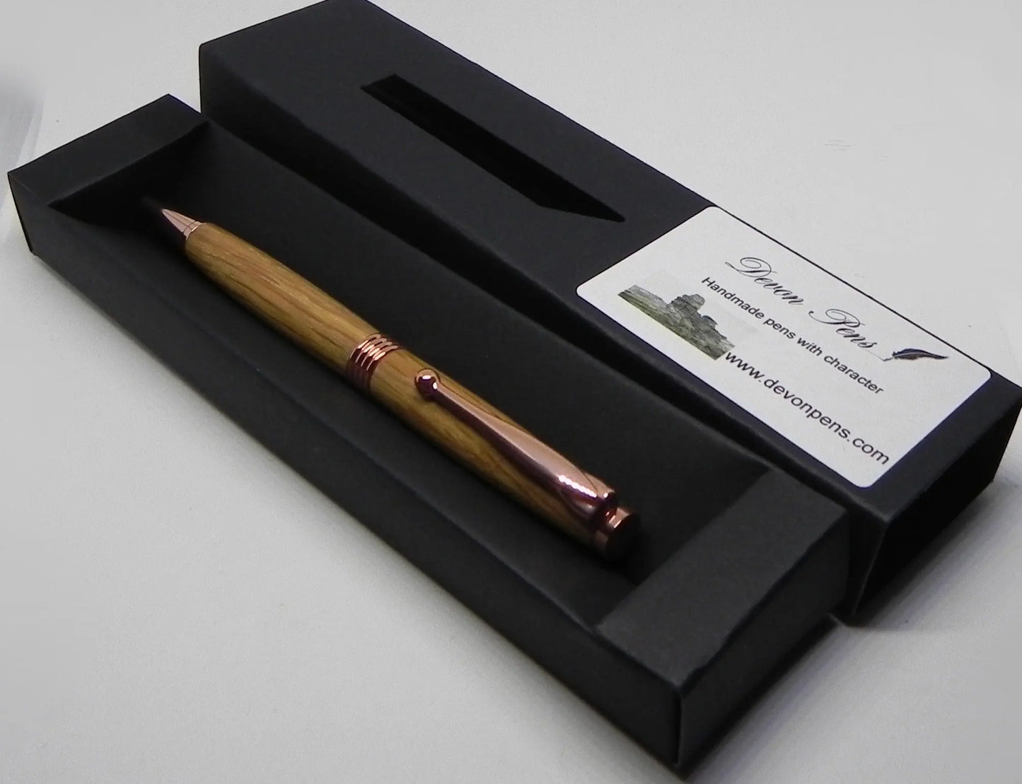 Jack Daniel's barrel Oak ballpoint pen DevonPens