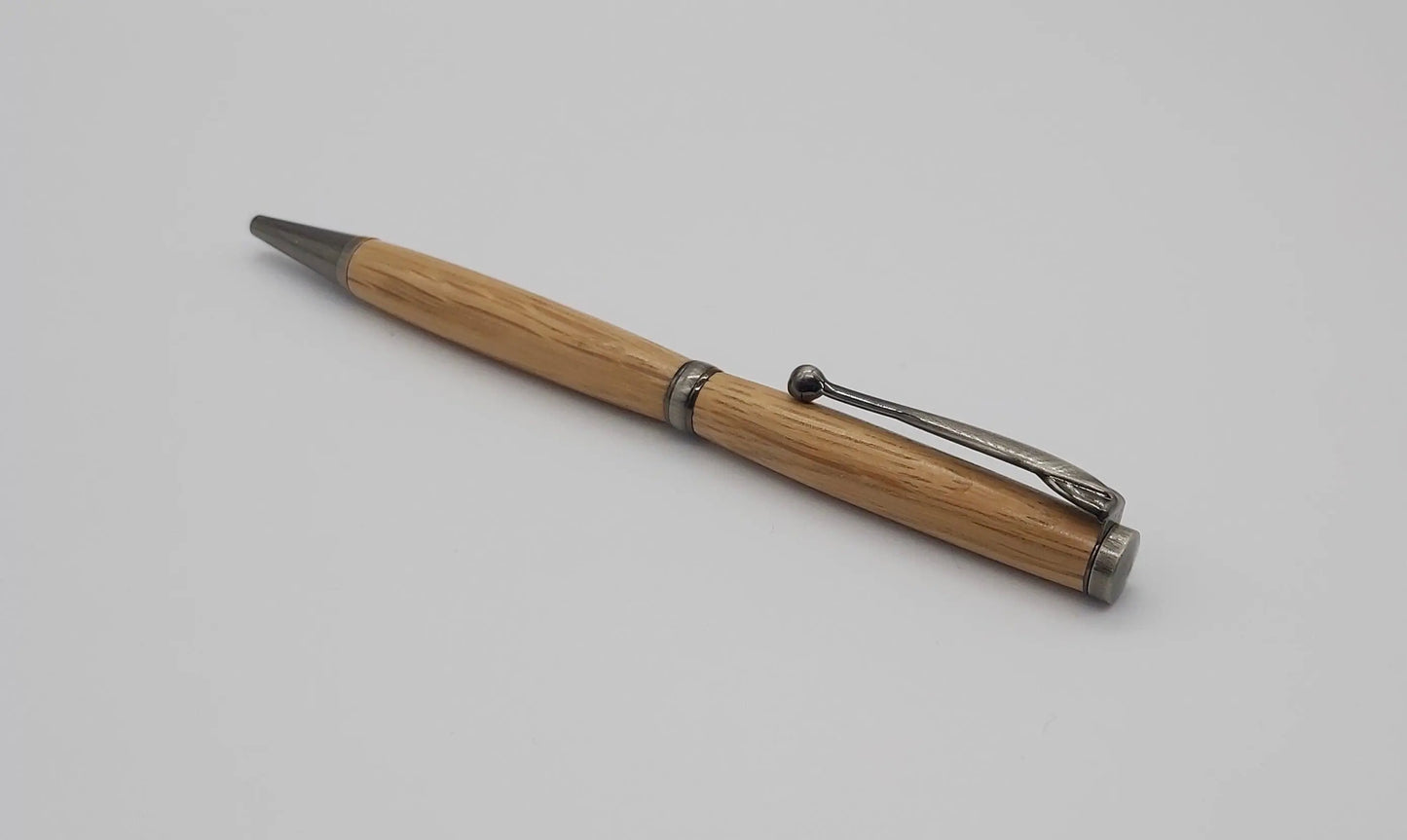 Jack Daniel's whisky cask oak ball point pen DevonPens