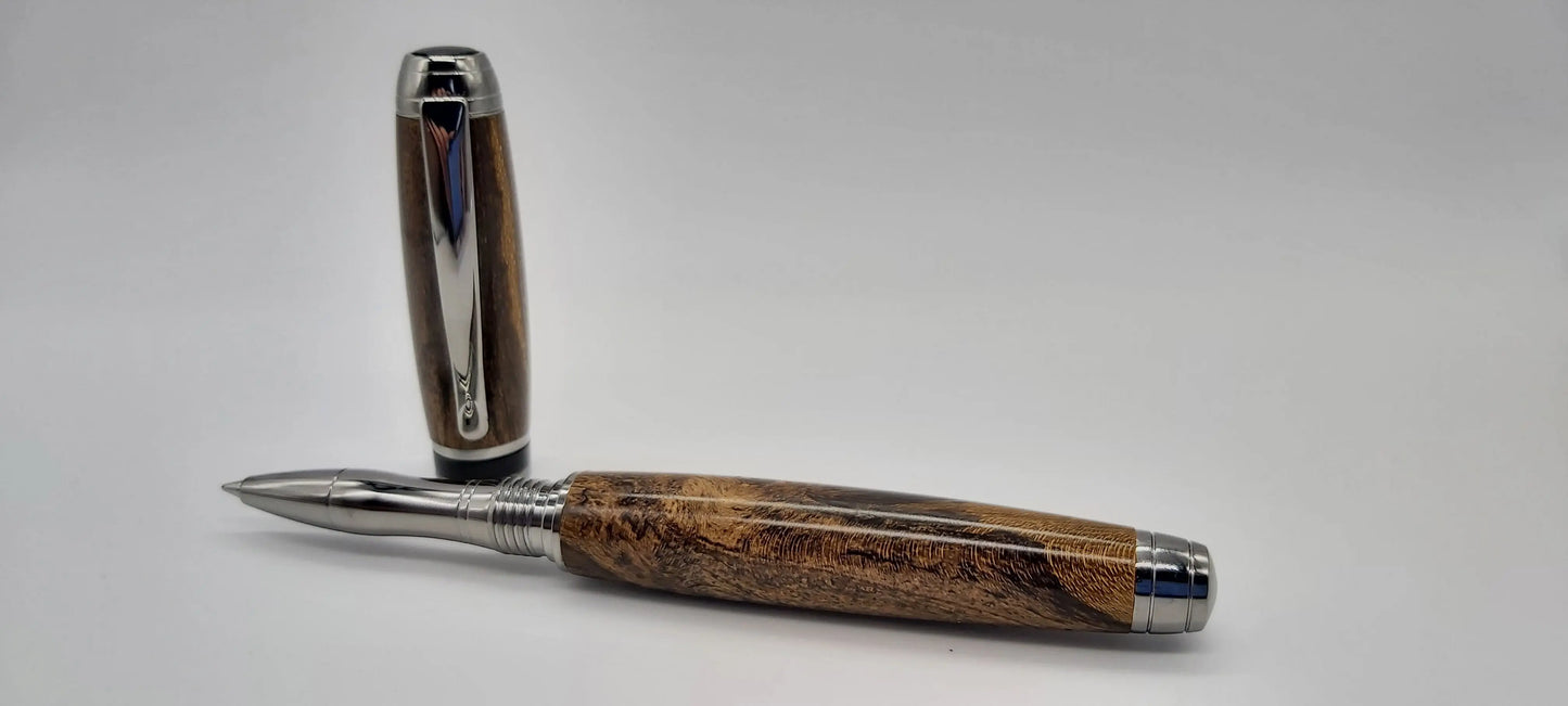 LAburnum root ball - rollerball pen DevonPens