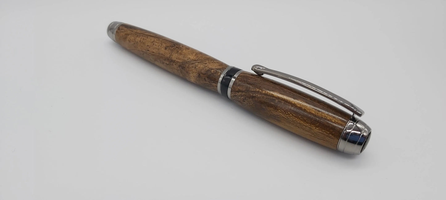 LAburnum root ball - rollerball pen DevonPens